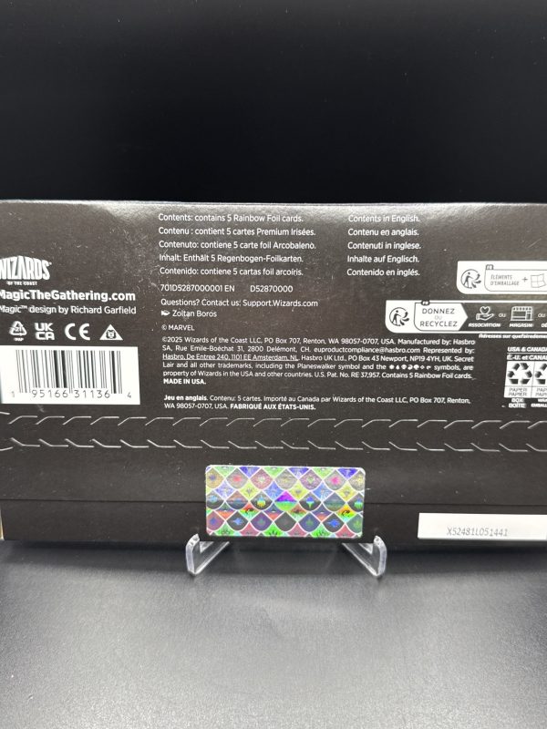 MTG Secret Lair x Marvel's Spider-Man: Daily Bugle Breaking News Rainbow Foil