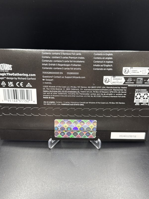 MTG Secret Lair x Marvel's Spider-Man: Heroic Deeds Rainbow Foil Edition In-Hand