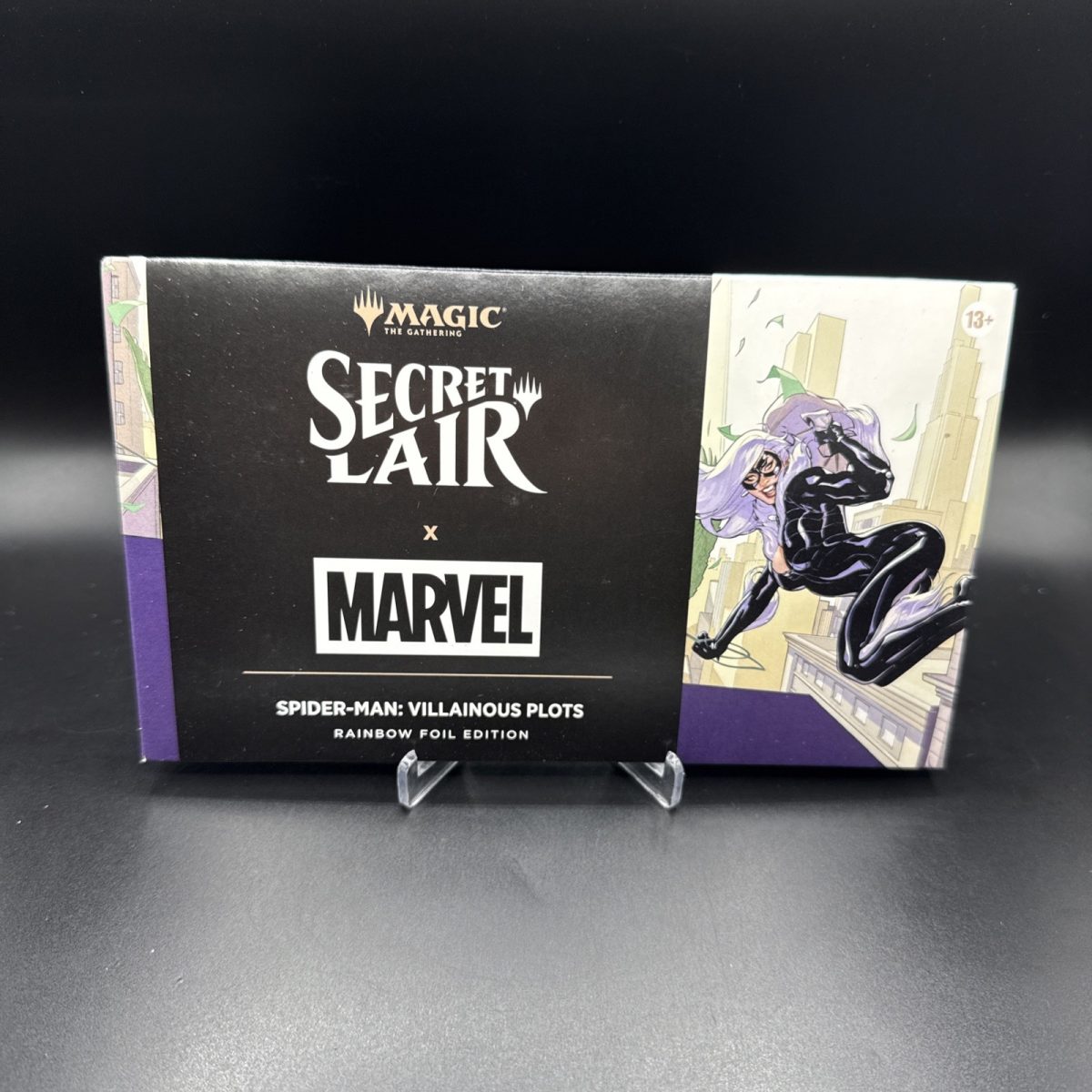 MTG Secret Lair Spider-Man Villainous Plots – Rainbow Foil | Sealed SLD