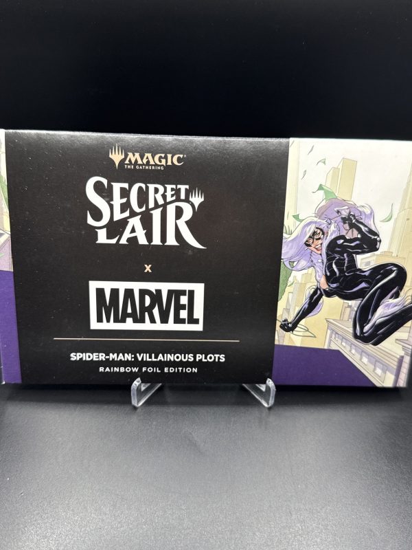 MTG Secret Lair Spider-Man Villainous Plots – Rainbow Foil | Sealed SLD