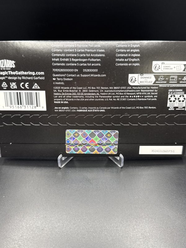 MTG Secret Lair Spider-Man Villainous Plots – Rainbow Foil | Sealed SLD