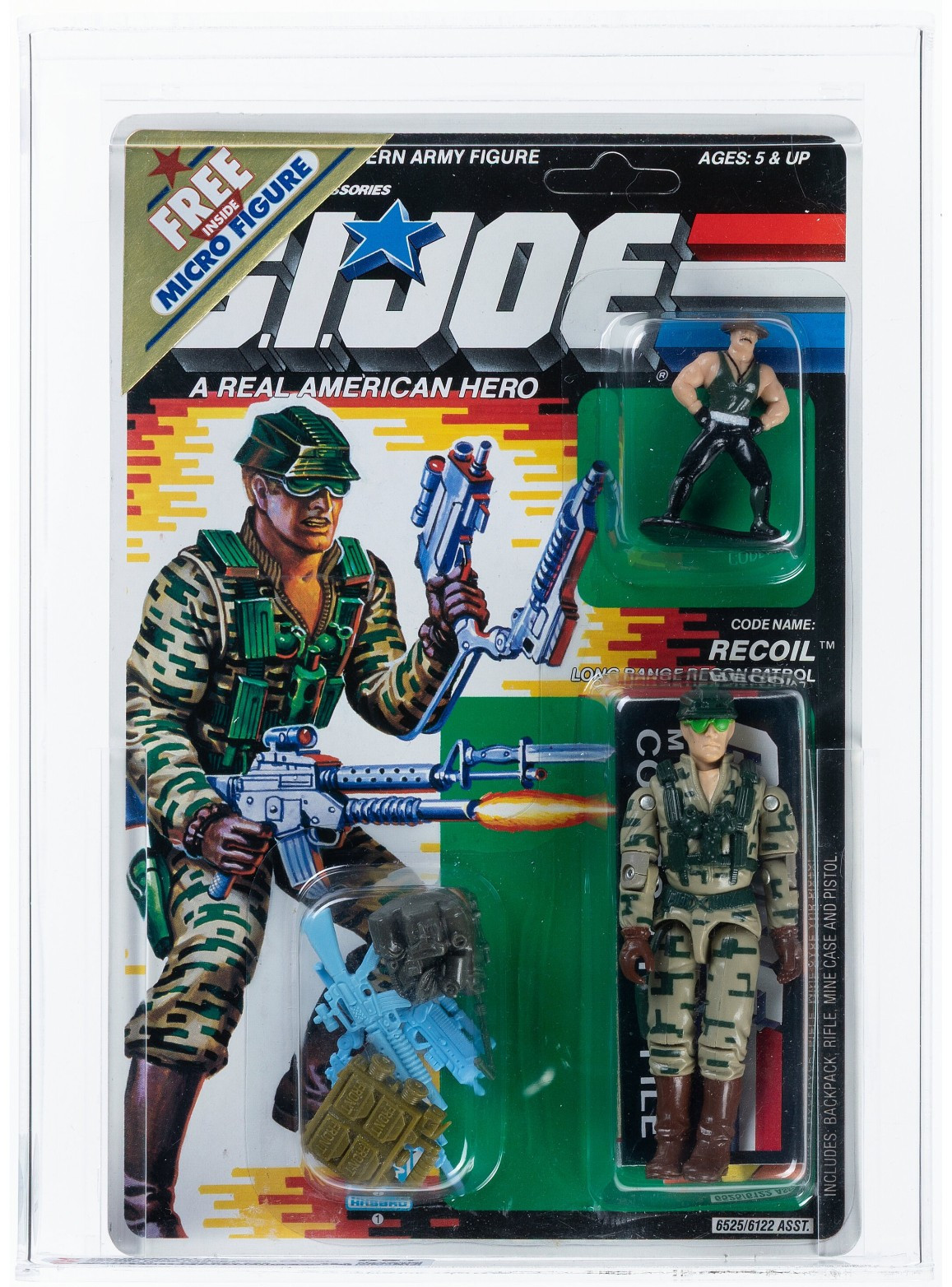 G.I. Joe Recoil CAS 85+ (Hasbro, 1989) NM+