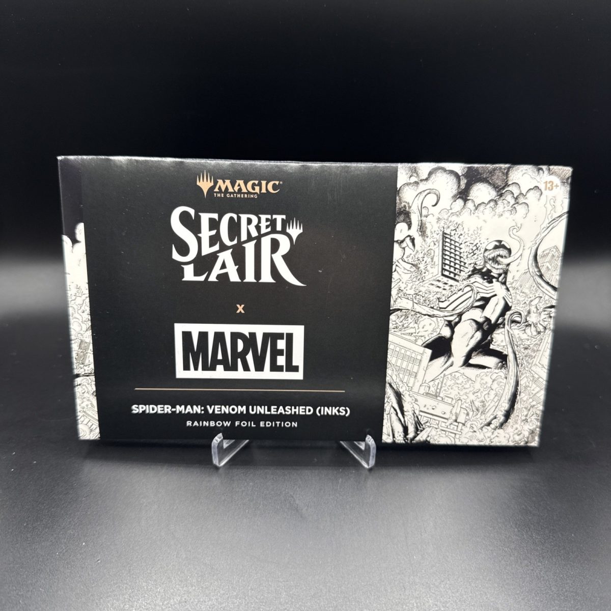 MTG Secret Lair Marvel Spider-Man: Venom Unleashed Inks Rainbow Foil - Sealed