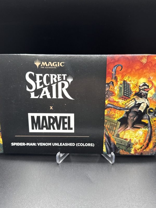 MTG Secret Lair x Marvel Spider-Man Venom Unleashed (Colors) Nonfoil Sealed