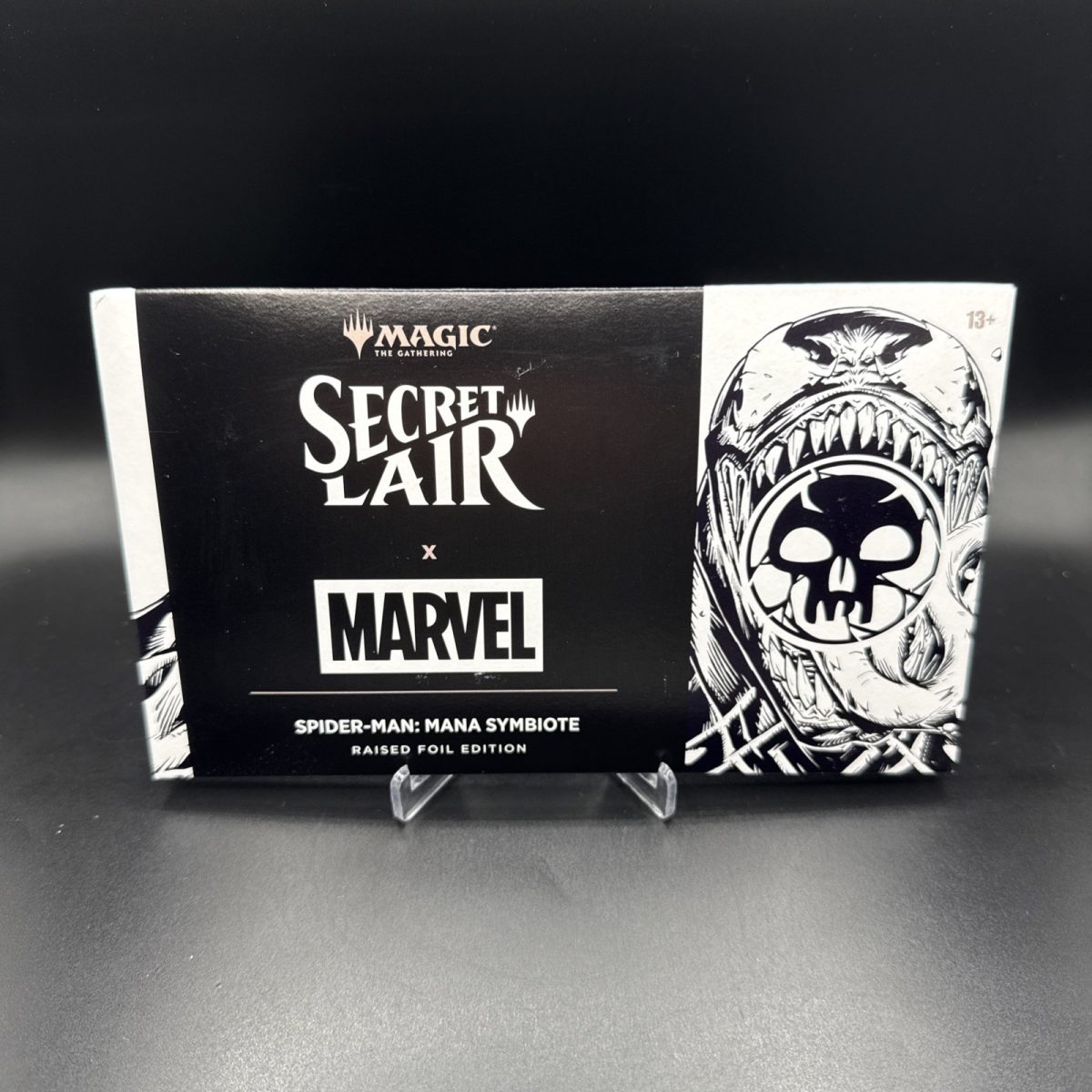 MTG Secret Lair x Marvel Spider-Man Mana Symbiote Raised Foil Sealed In Hand