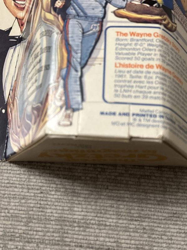 1983 Wayne Gretzky Mattel The Great Gretzky Doll Edmonton Oilers - Unopened