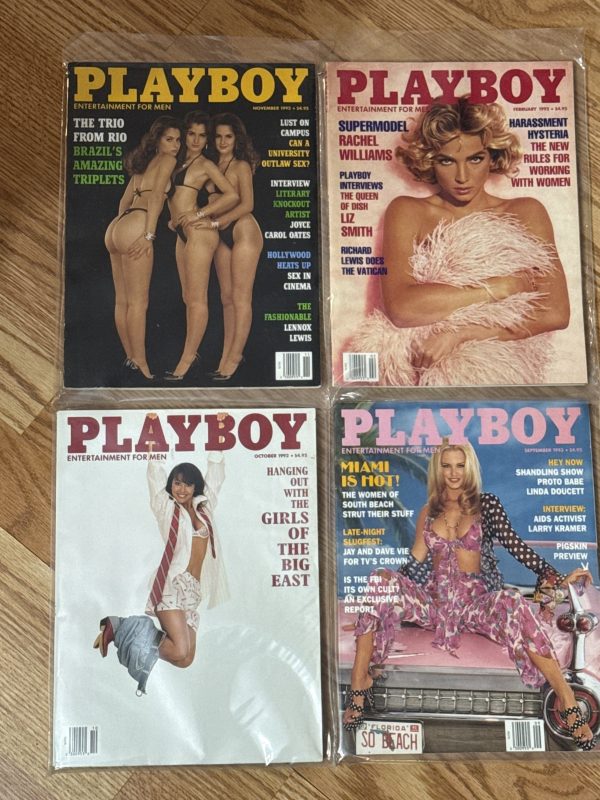 Playboy Magazine Dian Parkinson Christmas Issue 1991 Plus 12 More 1992-93 Issues