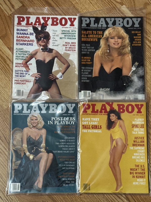Playboy Magazine Dian Parkinson Christmas Issue 1991 Plus 12 More 1992-93 Issues