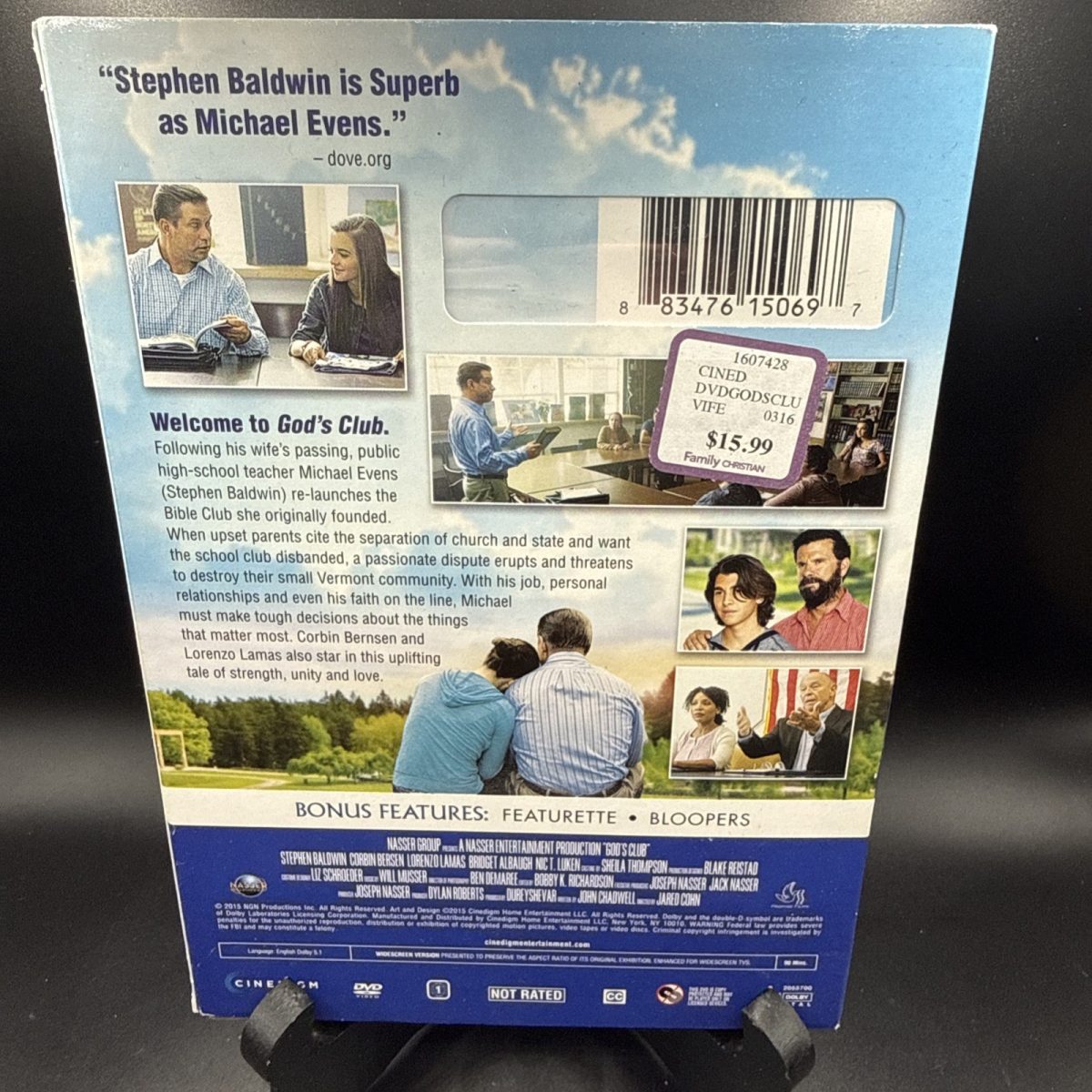 God's Club: They Fought For The School Bible Club And Won (DVD) : Stephen Baldwi