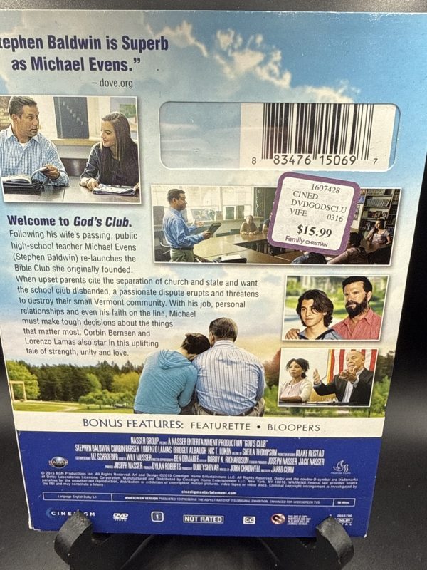 God's Club: They Fought For The School Bible Club And Won (DVD) : Stephen Baldwi