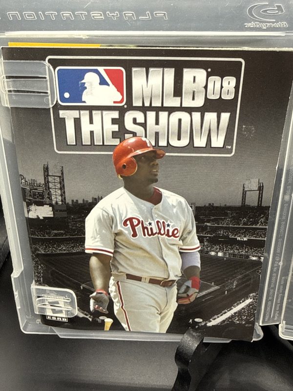 MLB 08: The Show (Sony PlayStation 2, 2008) CIB Manual + Insert
