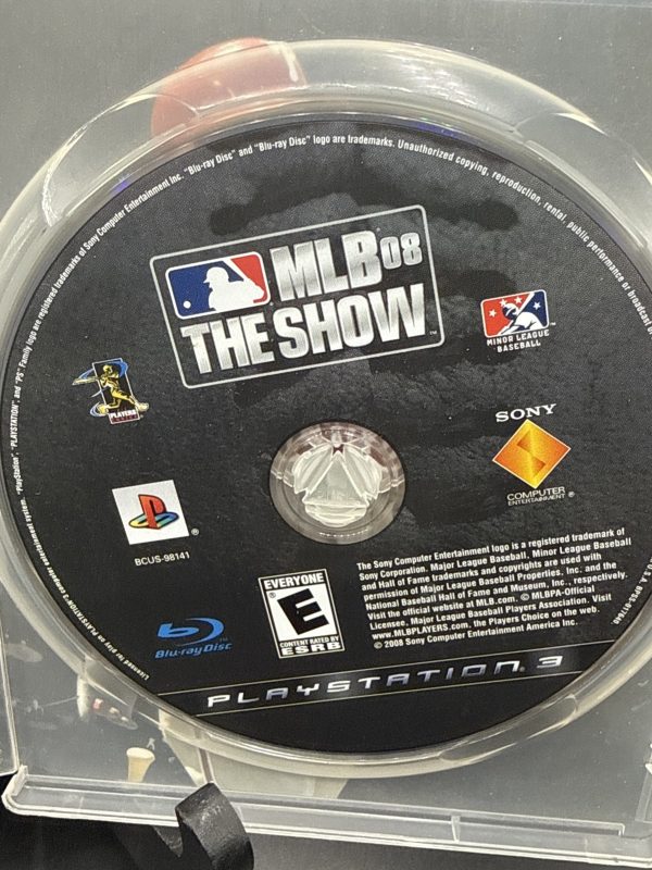 MLB 08: The Show (Sony PlayStation 2, 2008) CIB Manual + Insert
