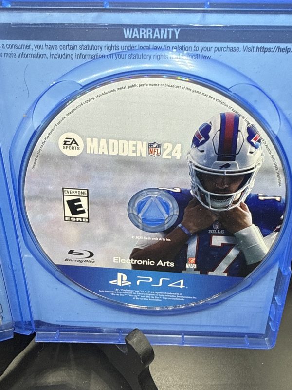 Madden NFL 24 - Sony PlayStation 4 CIB Complete Tested Working