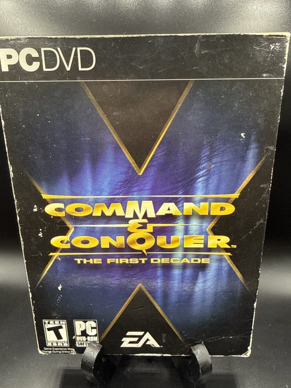 Command & Conquer: The First Decade (PC Windows 2006) Complete CIB W/ Slip Cover