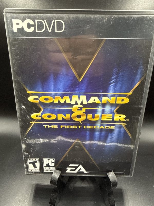 Command & Conquer: The First Decade (PC Windows 2006) Complete CIB W/ Slip Cover
