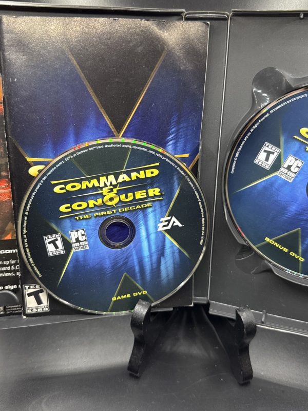 Command & Conquer: The First Decade (PC Windows 2006) Complete CIB W/ Slip Cover