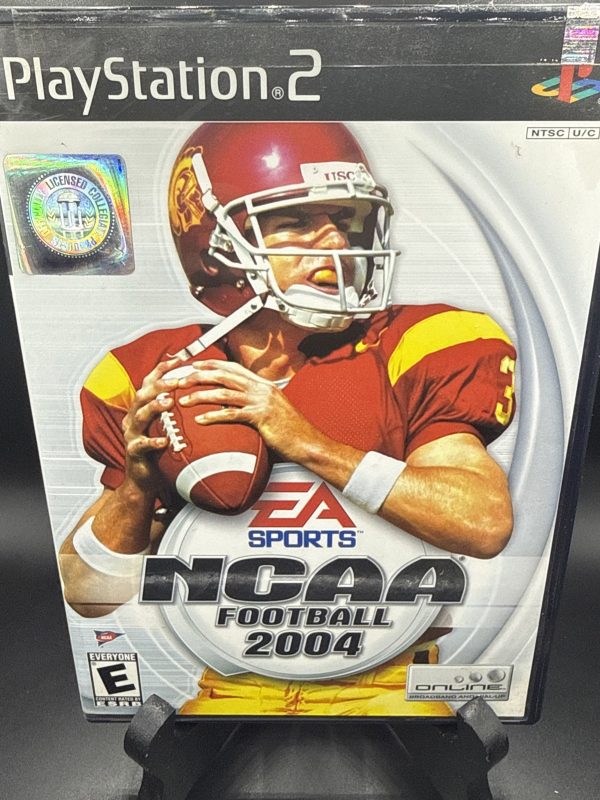 NCAA Football 2004 Sony PlayStation 2 Complete CIB With Manual Game TESTED PS2