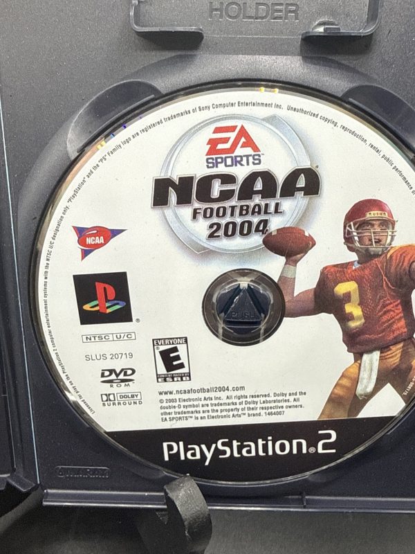 NCAA Football 2004 Sony PlayStation 2 Complete CIB With Manual Game TESTED PS2