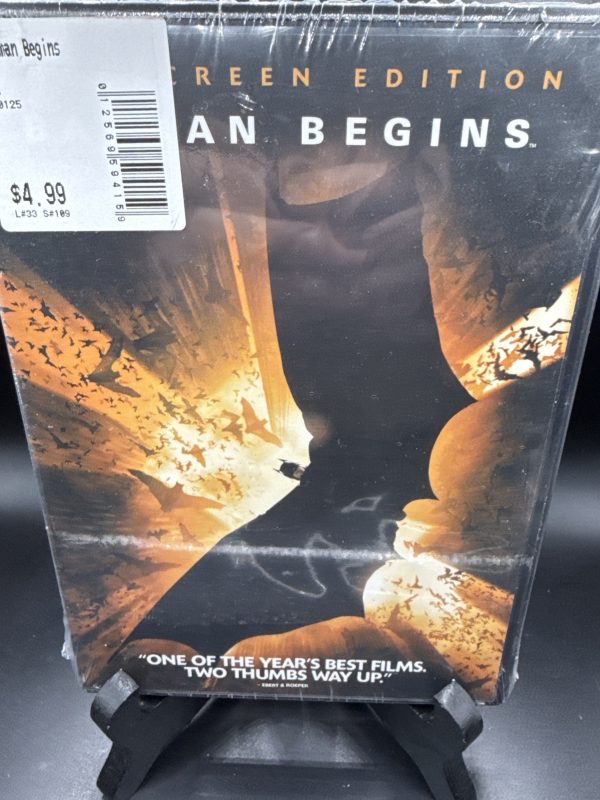 Batman Begins (DVD, 2005, Widescreen) NEW