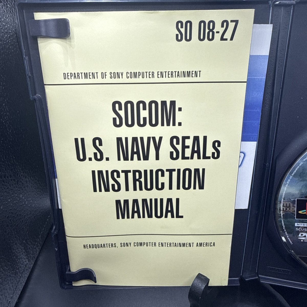 SOCOM II 2 US Navy Seals PS2 PlayStation 2 Complete W/ Manual & Reg Card CIB
