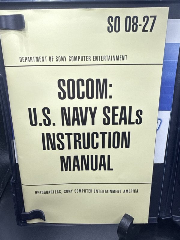 SOCOM II 2 US Navy Seals PS2 PlayStation 2 Complete W/ Manual & Reg Card CIB