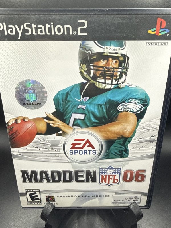 Madden NFL 2006 PS2 PlayStation 2 AD Complete CIB - (See Pics)