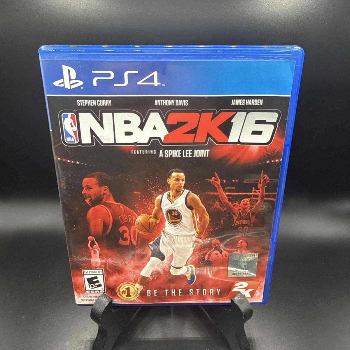 PS4 NBA 2K16 Stephon Curry Cover A Spike Lee Joint Video Game Playstation 4