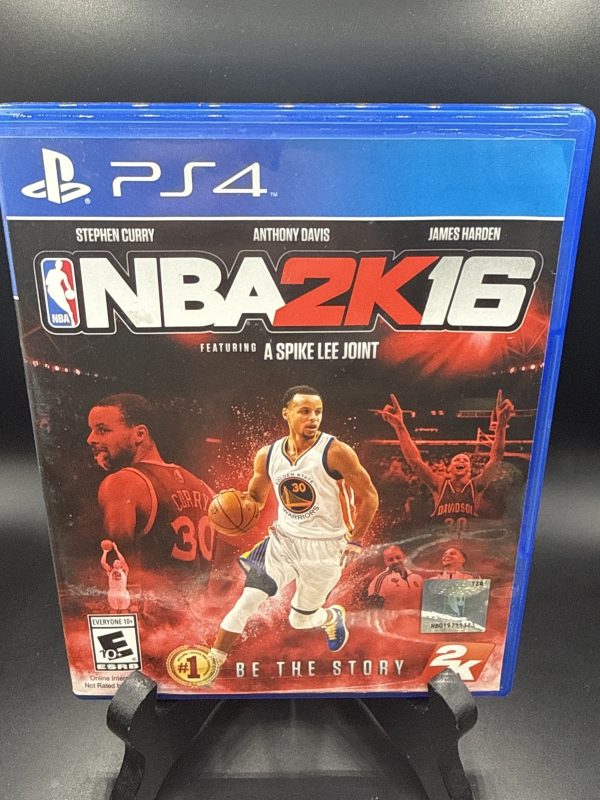 PS4 NBA 2K16 Stephon Curry Cover A Spike Lee Joint Video Game Playstation 4
