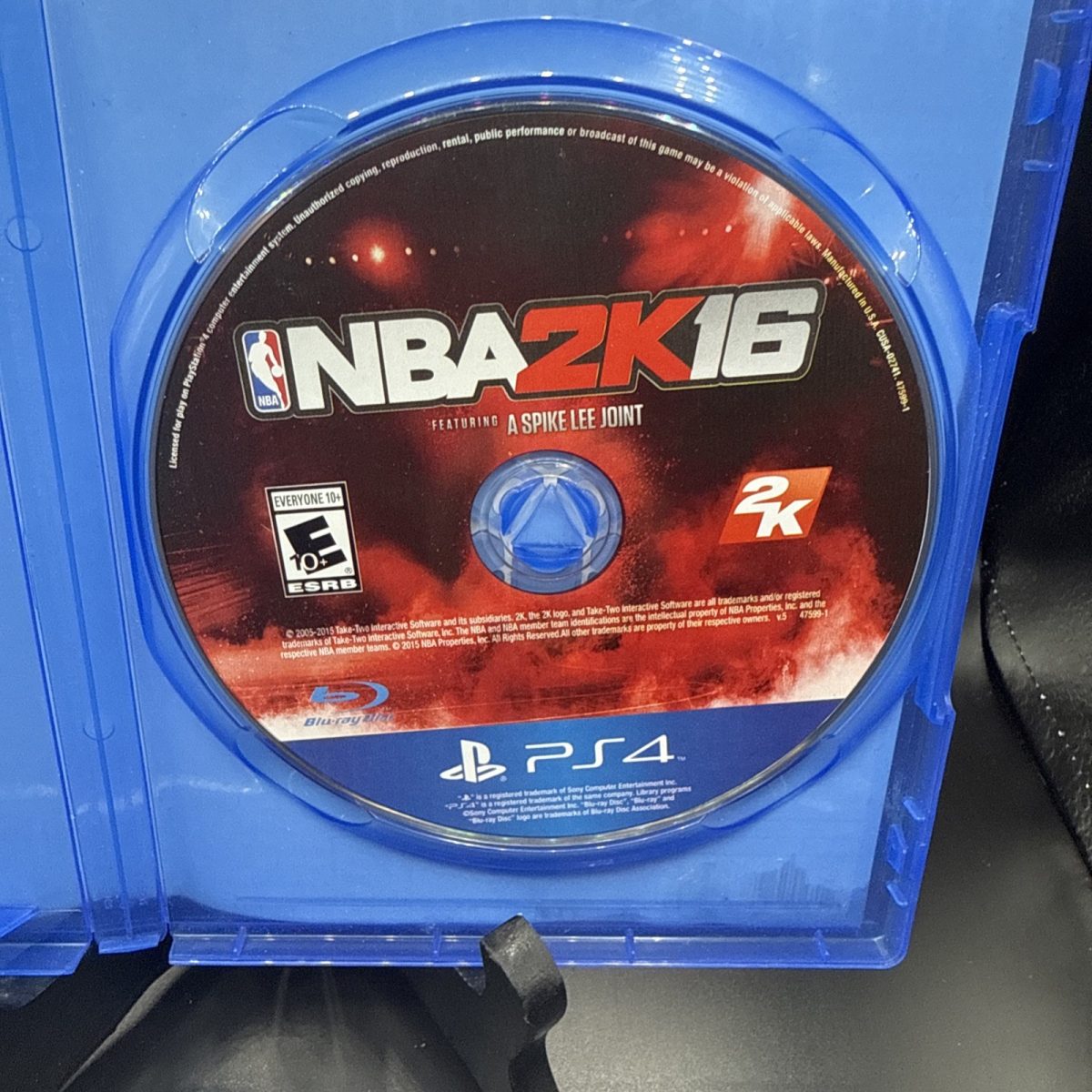 PS4 NBA 2K16 Stephon Curry Cover A Spike Lee Joint Video Game Playstation 4