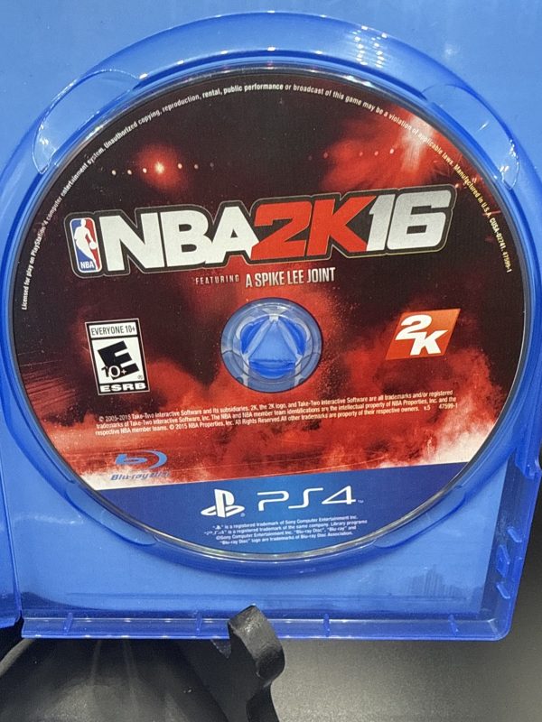 PS4 NBA 2K16 Stephon Curry Cover A Spike Lee Joint Video Game Playstation 4