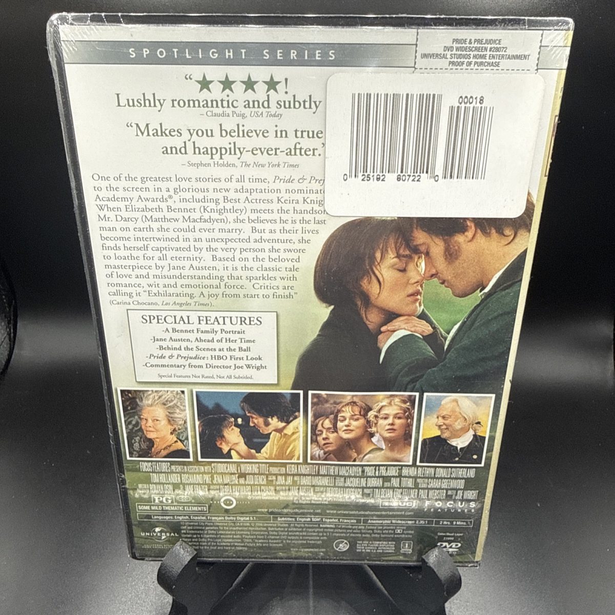 Pride and Prejudice (2006) DVD Keira Knightley NEW SEALED