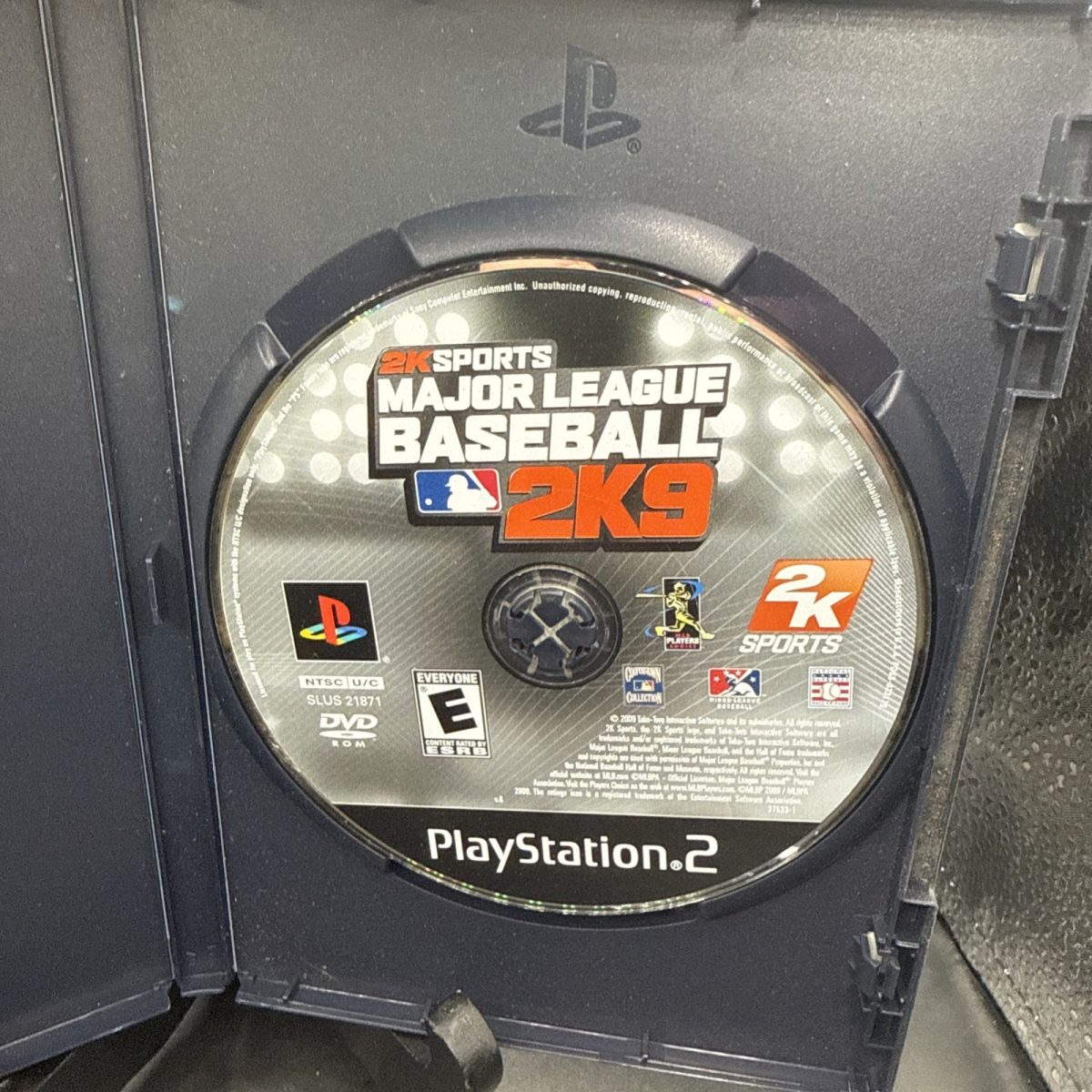 Major League Baseball MLB 2K9 PlayStation 2 PS2 No Manual Working Game Nice