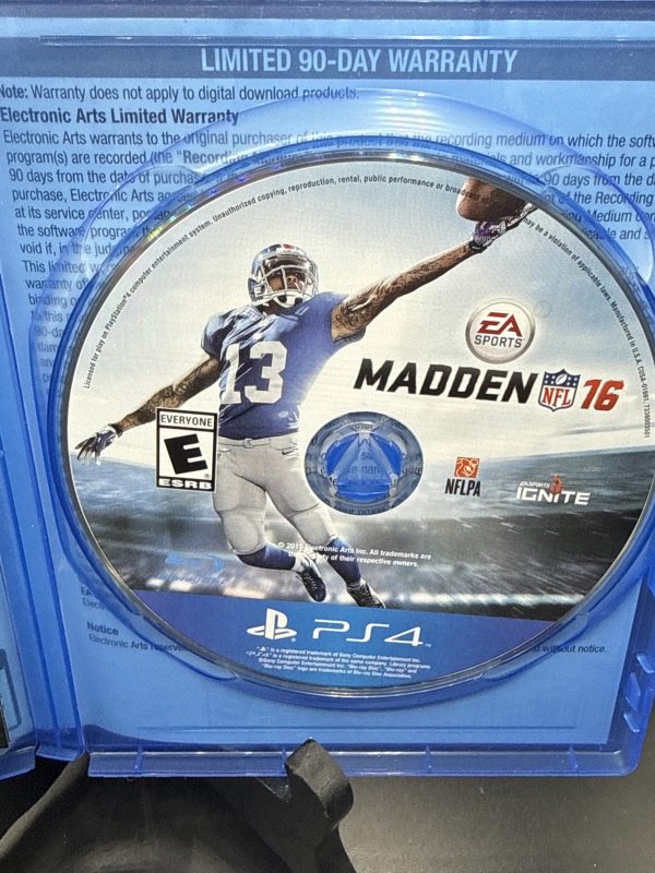 Madden NFL 16 - Sony PlayStation 4