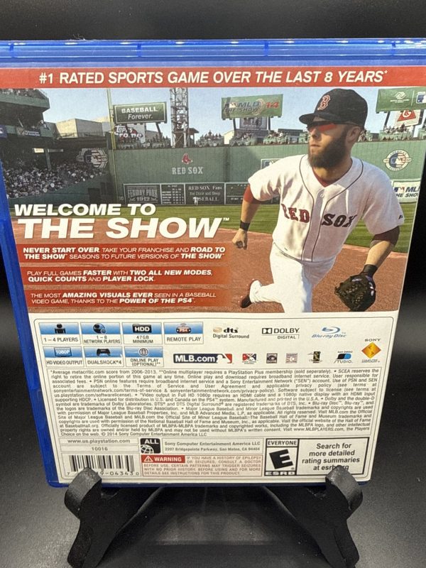 MLB 14 The Show PLAYSTATION 4 (PS4) No Manual TESTED WORKING