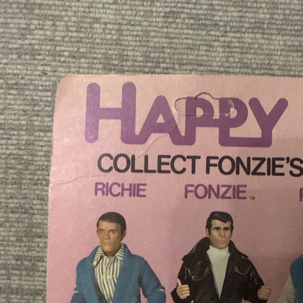 Vintage 1976 Mego Happy Days Richie Action Figure Unpunched. ( T3 )