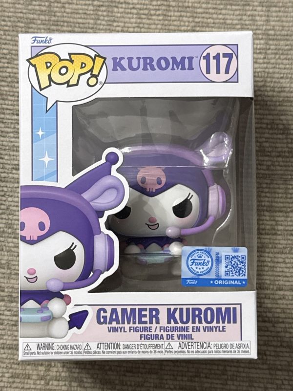 Funko Pop! Sanrio Gamer Kuromi #117 Exclusive Hello Kitty & Friends Figure