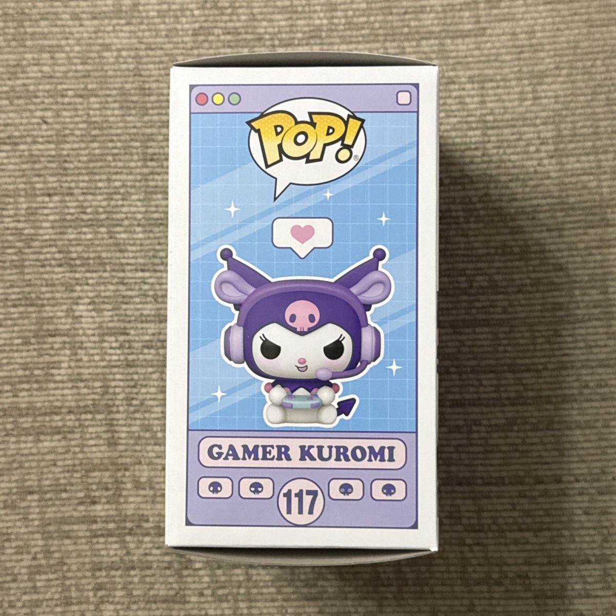 Funko Pop! Sanrio Gamer Kuromi #117 Exclusive Hello Kitty & Friends Figure