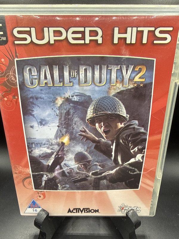 Call of Duty 2 PC CD Rom Game Super Hits Complete Activision