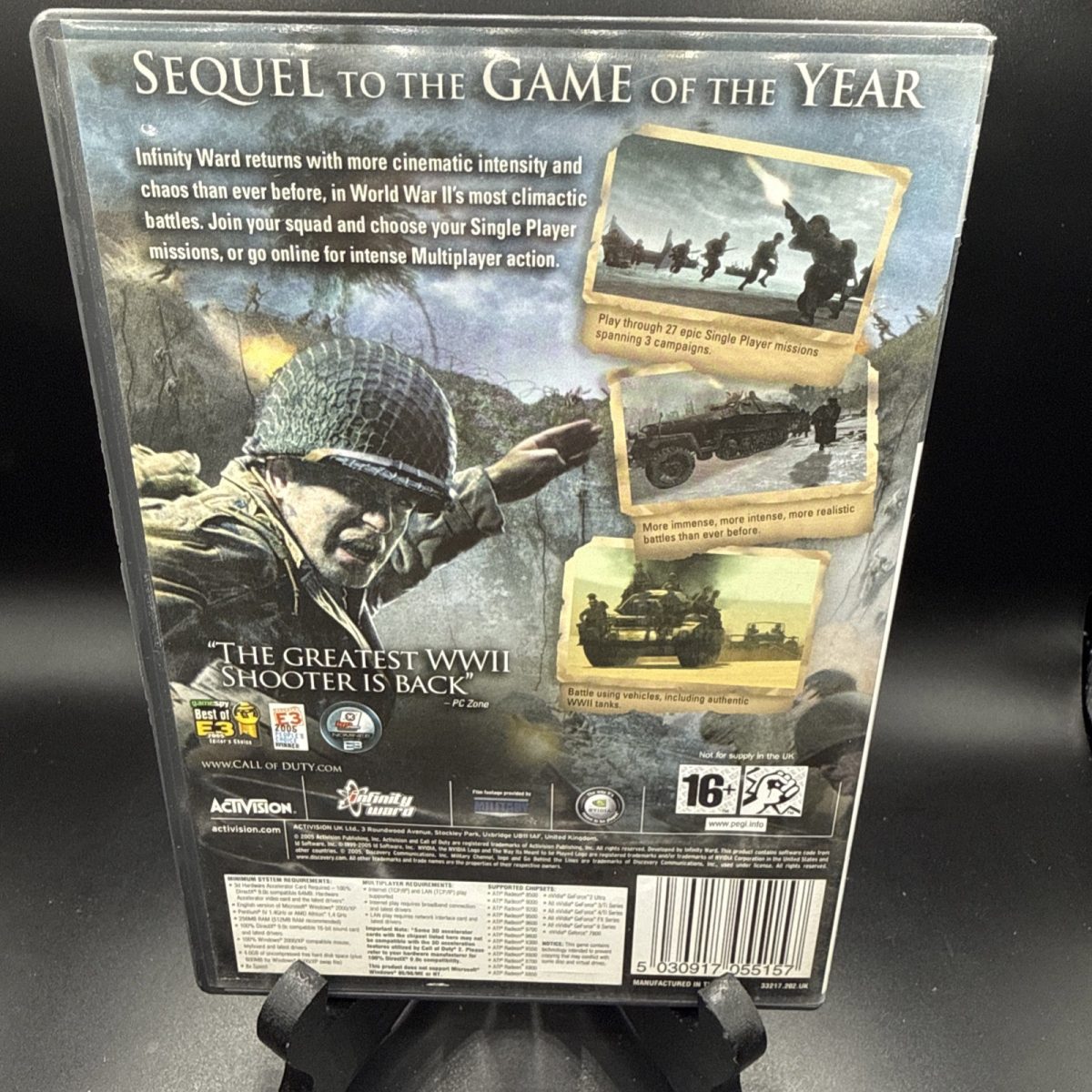 Call of Duty: Deluxe Edition - PC - COMPLETE Game Complete CIB