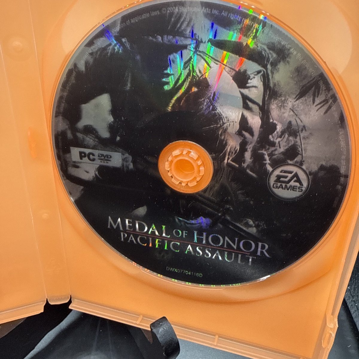 PC DVD Rom - Medal of Honor Pacific Assault - Rated M - G/VGC - Manual Included