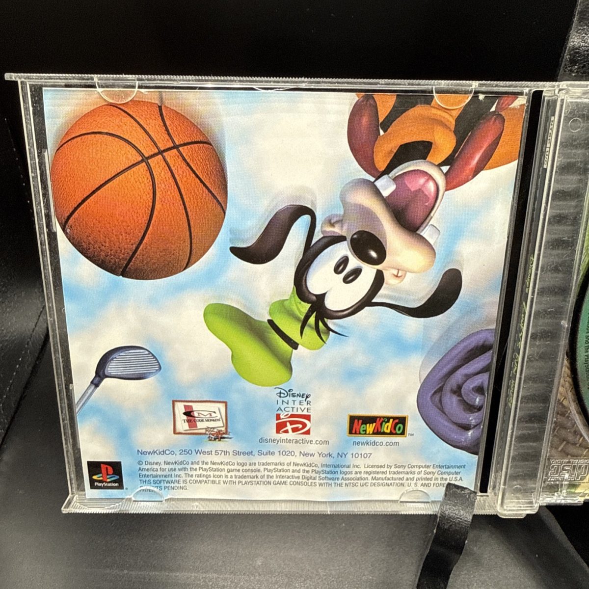 Disney's Goofy's Fun House (Sony PlayStation 1, 2001) PS1 With Manual