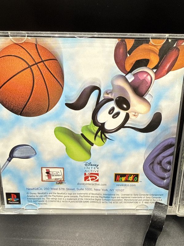 Disney's Goofy's Fun House (Sony PlayStation 1, 2001) PS1 With Manual