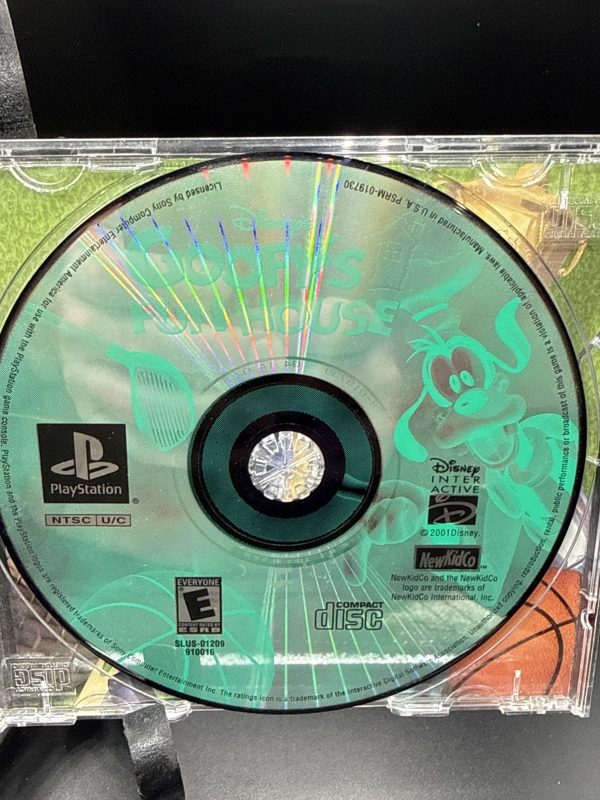 Disney's Goofy's Fun House (Sony PlayStation 1, 2001) PS1 With Manual