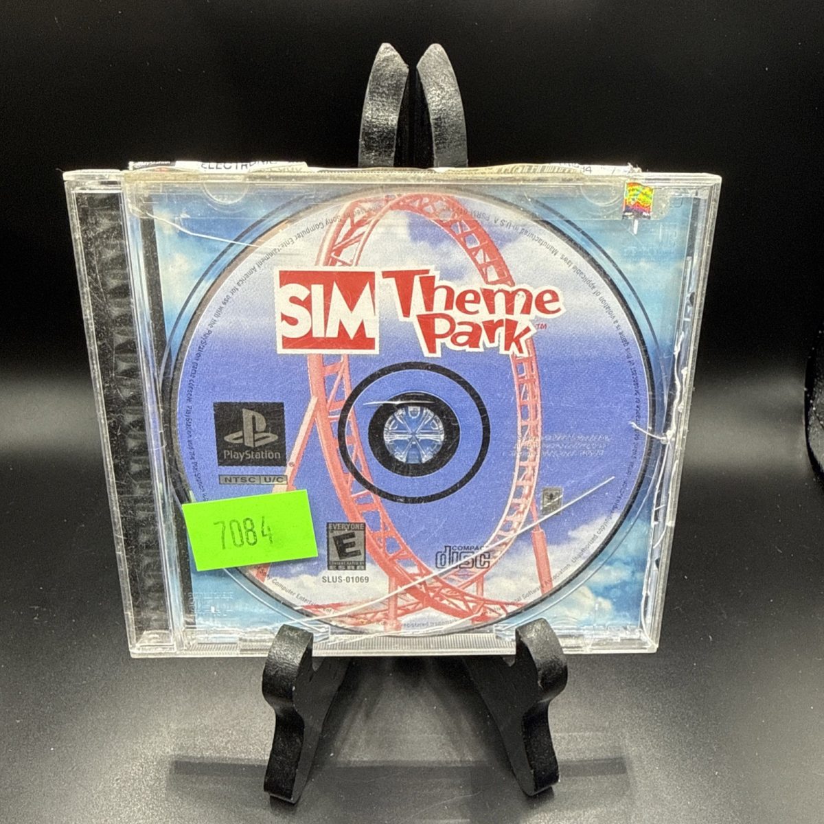 SimTheme Park (Sony PlayStation 1, 2000) Tested Working No Manual