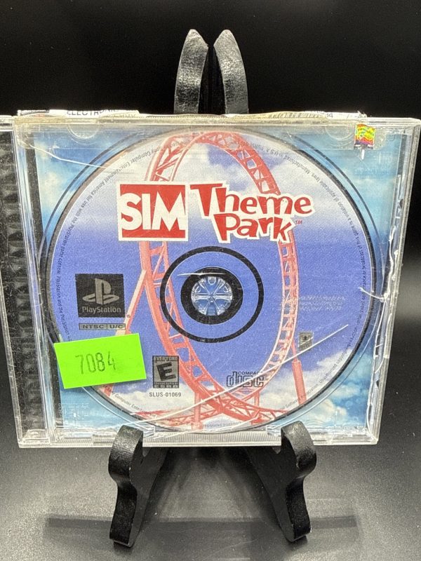 SimTheme Park (Sony PlayStation 1, 2000) Tested Working No Manual