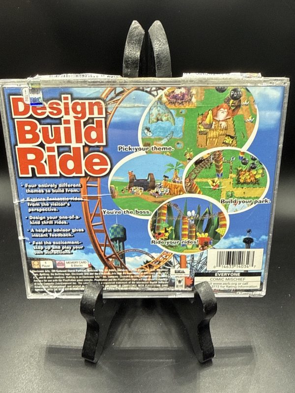 SimTheme Park (Sony PlayStation 1, 2000) Tested Working No Manual
