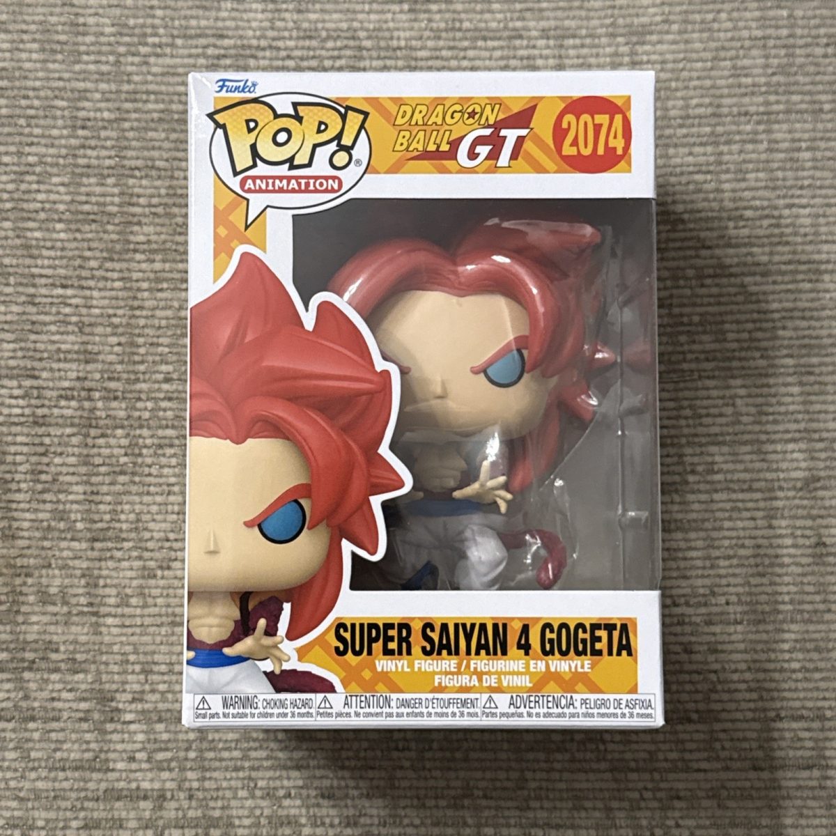 Funko Pop! Dragon Ball GT: Super Saiyan 4 Gogeta #2074