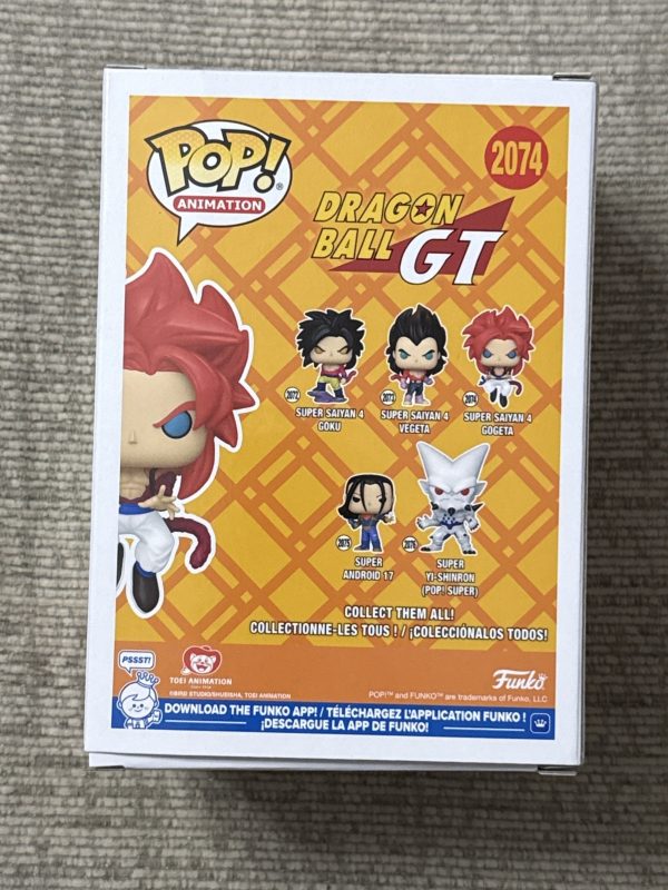 Funko Pop! Dragon Ball GT: Super Saiyan 4 Gogeta #2074