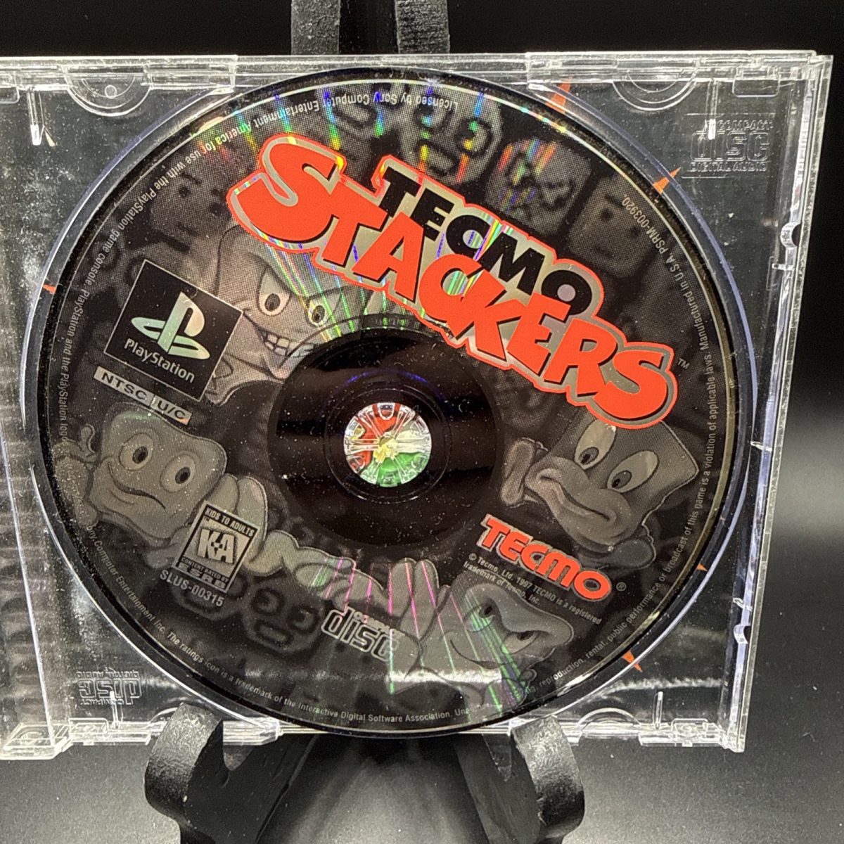 Tecmo Stackers (Sony PlayStation 1, 1997) CIB Complete With Manual Tested