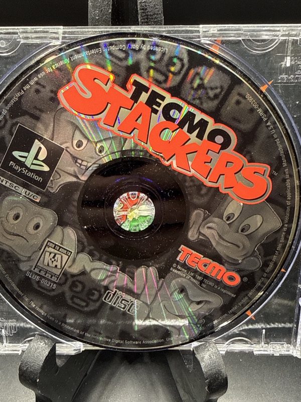 Tecmo Stackers (Sony PlayStation 1, 1997) CIB Complete With Manual Tested